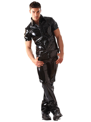 PVC Mens Classic Short Sleeve Shirt - Honour Clothing