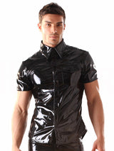 PVC Mens Classic Short Sleeve Shirt - Honour Clothing