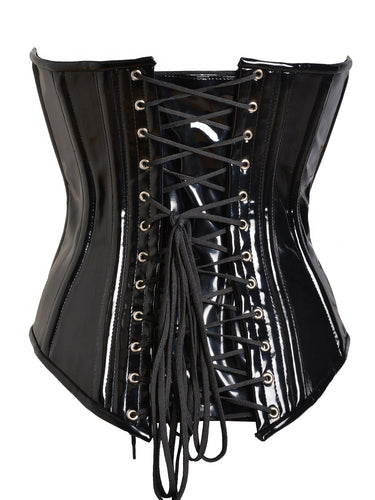 PVC Moonlight Overbust Corset - Honour Clothing