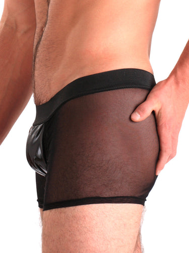 PVC Panelled Mesh Boxers - Honour Clothing