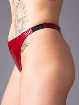 PVC Plum Thong - Honour Clothing