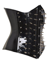 PVC Spiked Corset - Honour Clothing