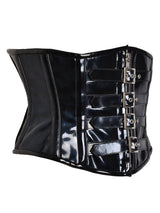 PVC Waist Cincher With Buckles - Honour Clothing