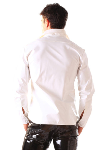 PVC White Smart Shirt - Honour Clothing