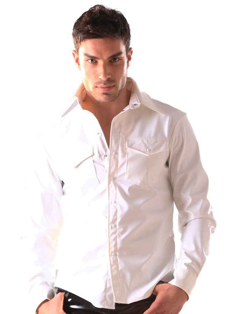 PVC White Smart Shirt - Honour Clothing