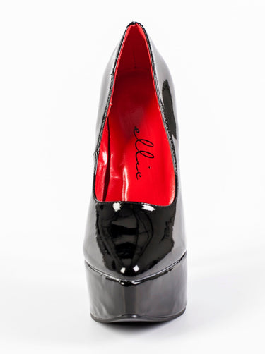Patent Six Inch Heels - Honour Clothing
