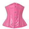 Pink Underbust Corset With Feature Mesh - Honour Clothing