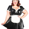 Plus Size Latex Uniform Dress - Honour Clothing