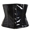 Plus Size PVC Black Durable Waist Cincher - Honour Clothing