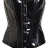 Plus Size Paradise PVC Overbust Corset - Honour Clothing