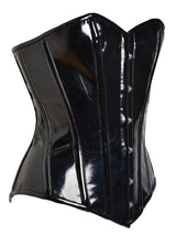 Plus Size Paradise PVC Overbust Corset - Honour Clothing