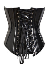Plus Size Paradise PVC Overbust Corset - Honour Clothing