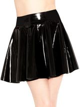Plus Size Latex Designer Skirt - Honour Clothing