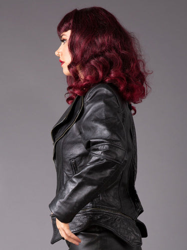 Premium Leather Zip Jacket - Honour Clothing