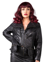 Premium Leather Zip Jacket - Honour Clothing