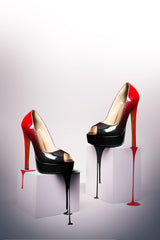 Claret Rose Heels - Honour Clothing