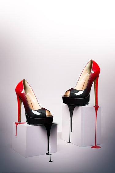 Claret Rose Heels - Honour Clothing