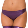 Purple Latex Style Knickers - Honour Clothing