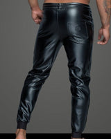 Rear Pocket Powerwetlook Treggings - Honour Clothing