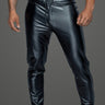 Rear Pocket Powerwetlook Treggings - Honour Clothing