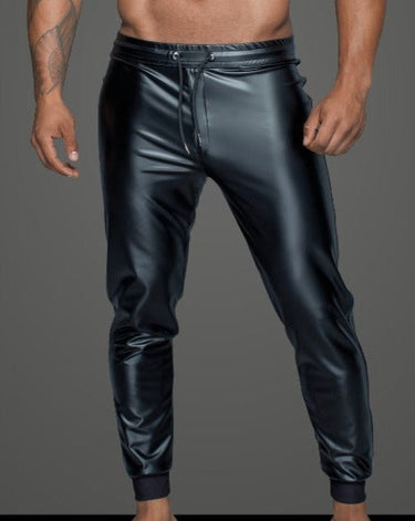 Rear Pocket Powerwetlook Treggings - Honour Clothing