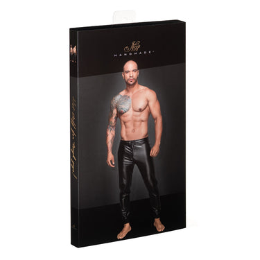 Rear Pocket Powerwetlook Treggings - Honour Clothing