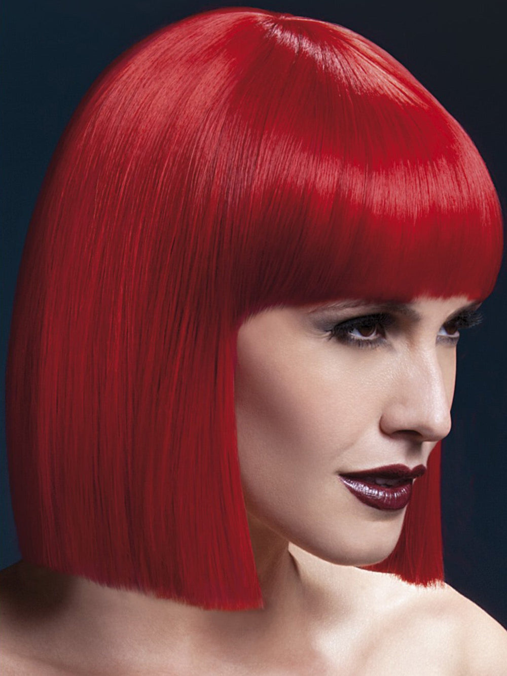 Red Bob Cut Wig - Honour Clothing