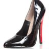 Red Heel Court Shoes - Honour Clothing