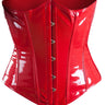 Red PVC Underbust Corset - Honour Clothing