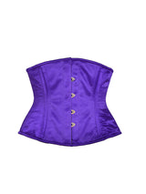 Red Satin Marlene Waist Cincher - Honour Clothing