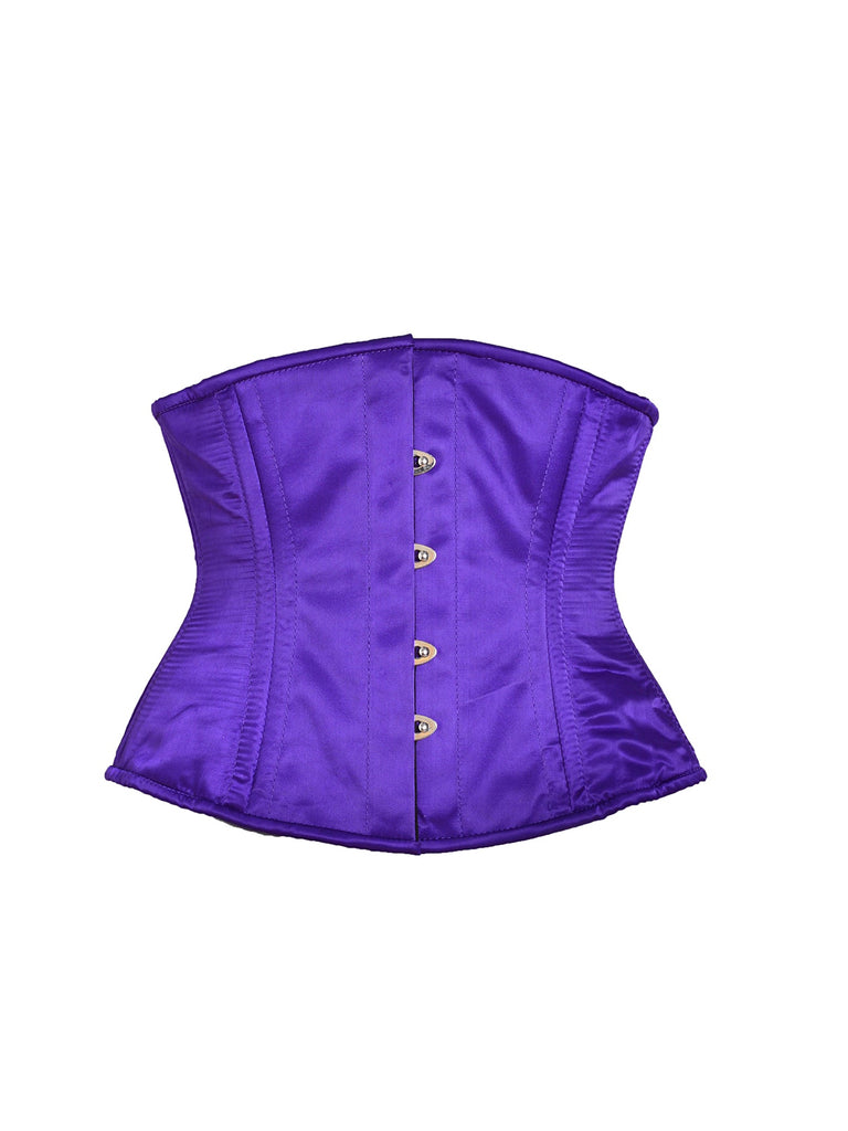 Red Satin Marlene Waist Cincher - Honour Clothing