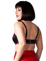 Renegade Sizzle Latex Bra - Honour Clothing