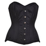 Satin Purple Passion Corset - Honour Clothing