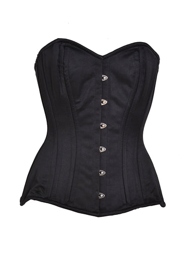 Satin Purple Passion Corset - Honour Clothing
