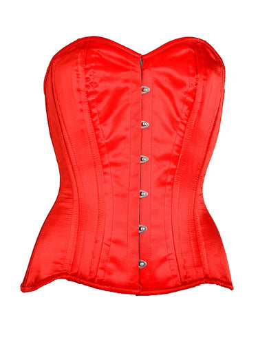 Satin Purple Passion Corset - Honour Clothing