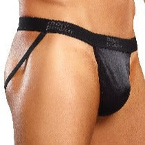 Satin X Blue Spandex Jock - Honour Clothing