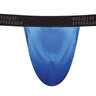 Satin X Blue Spandex Jock - Honour Clothing