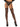 Sheer Thigh High Stockings & Lace Garter - Honour Clothing