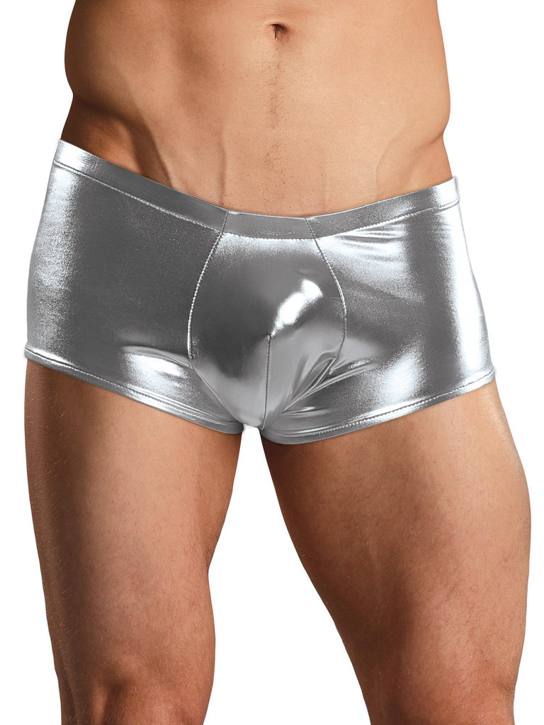 Silver Mens Lingerie Shorts - Honour Clothing