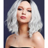 Silver Wavy Bob Wig - Honour Clothing