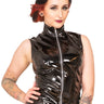 Sleeveless Paris PVC Top - Honour Clothing