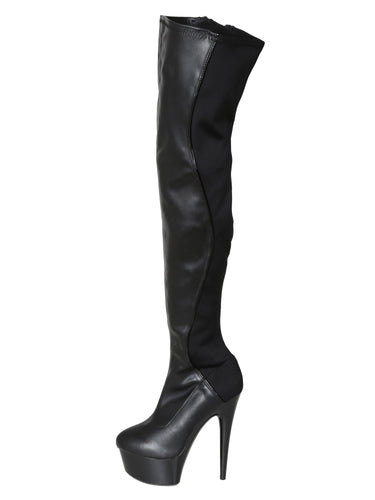 Thigh High Supple Boots - Honour Clothing