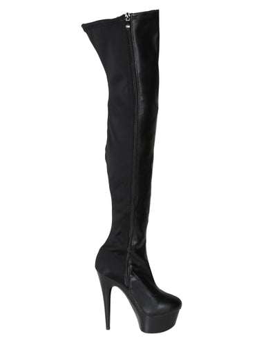 Thigh High Supple Boots - Honour Clothing