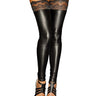 Wetlook Silicone Laced Stockings - Honour Clothing