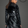 Wetlook Trench Coat - Honour Clothing