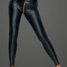 Wetlook Two Way Zip Leggings - Honour Clothing