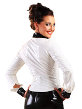 White PVC Clarity Shirt - Honour Clothing