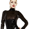 Womens Latex Glamour Blouse - Honour Clothing