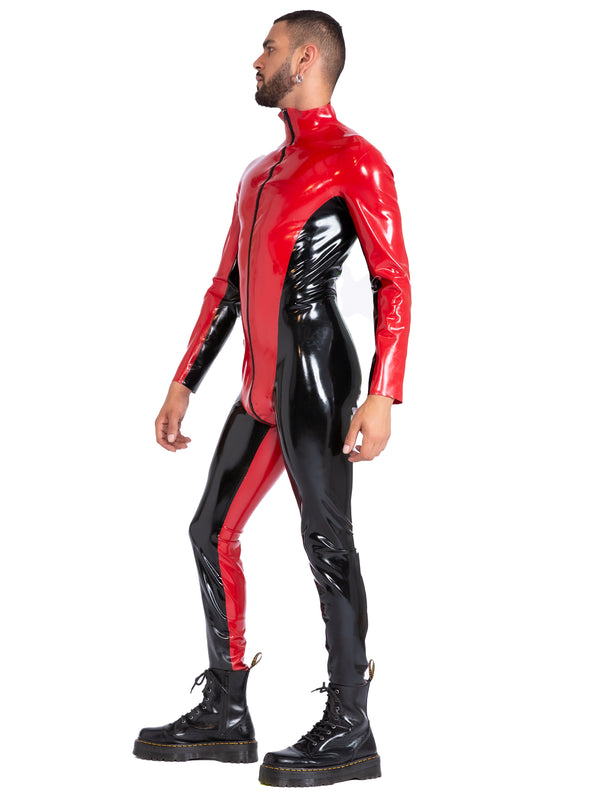 Inferno Men's Latex Catsuit - Honour Clothing