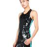 Blue Stripe Vest - Honour Clothing